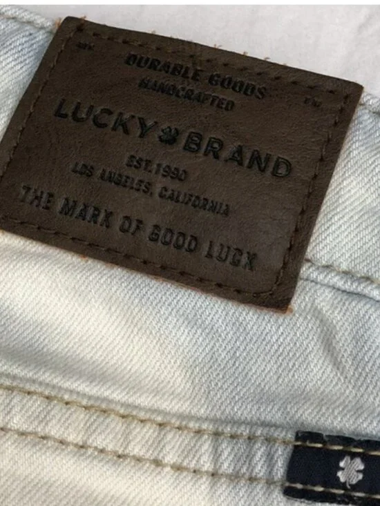 Lucky Brand Womens Bridgette Skinny Jeans Pants Denim Light Blue Size 0/25 - Picture 13 of 13